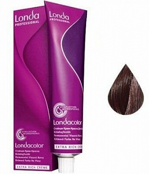 Стойкая крем-краска для волос Londa Professional Londacolor 60 мл коричневый, красный, шатен 5/75 светлый шатен коричнево-красный