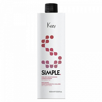 Бальзам для поддержания цвета Kezy Simple 1000 мл