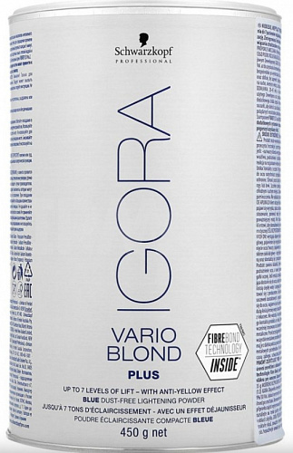 Порошок для обесцвечивания волос IGORA Vario Blond Super Plus Schwarzkopf 450 мл