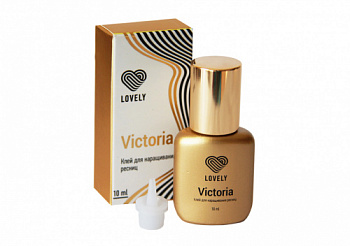 Клей для ресниц Lovely Victoria черный 10мл