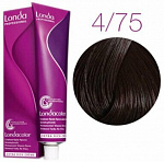 Стойкая крем-краска для волос Londa Professional Londacolor 60 мл коричневый 4/75 коричневый