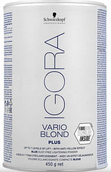 Порошок для обесцвечивания волос IGORA Vario Blond Super Plus Schwarzkopf 450 мл