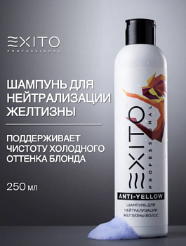 EXITO ШАМПУНЬ НЕЙТРАЛИЗАЦИЯ ЖЕЛТИЗНЫ 250 мл