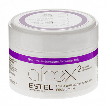 Глина  для моделирования волос с матовым эффектом Estel AIREX 65 г гибкая фиксация