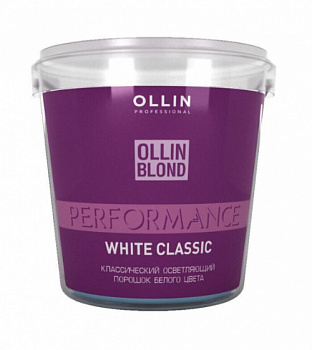 Осветляющий порошок для волос White Classic OLLIN 500 мл