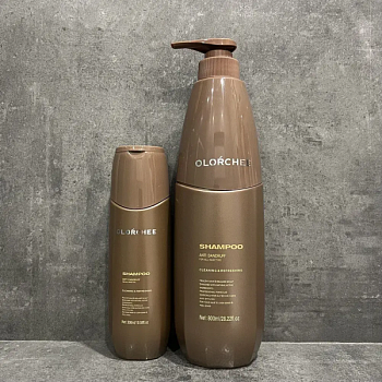Шампунь с пантенолом и маслом жожоба OLORCHEE 300 мл для чувствительной кожи головы
