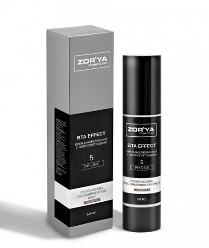Крем-миорелаксант с нейропептидами BTA EFFECT, 50мл