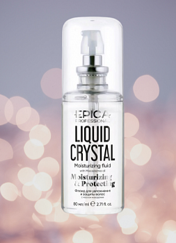 Флюид для увлажнения и защиты сухих волос «LIQUID CRISTAL», 80 мл