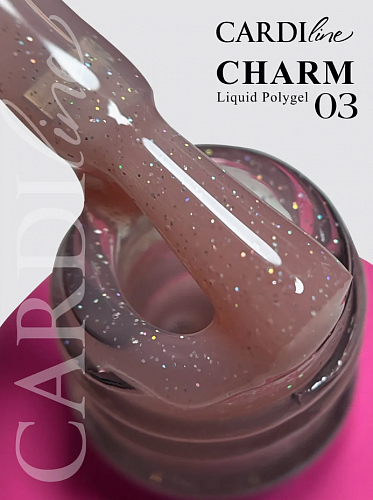 ЖИДКИЙ ПОЛИГЕЛЬ CARDILINE CHARM 03 15 МЛ