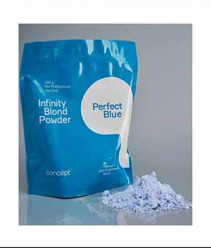 Порошок для осветления волос "CONCEPT INFINITY" Perfect Blue , 500гр