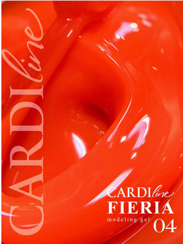 Моделирующий гель CARDIN PRO FIERIA NEON 04