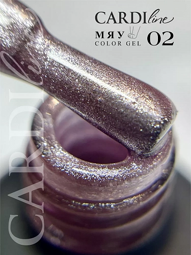 Гель лак кошачий глаз МЯУ 02