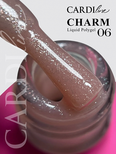 ЖИДКИЙ ПОЛИГЕЛЬ CARDILINE CHARM 06 15 МЛ