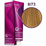 Стойкая крем-краска для волос Londa Professional Londacolor 60 мл коричневый, блондин, золотистый 8/73 светлый блонд коричнево-золотистый