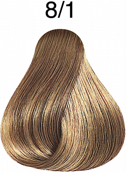 Стойкая крем-краска для волос Londacolor Professional 60 мл 8/1 светлый блонд пепельный
