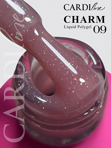 ЖИДКИЙ ПОЛИГЕЛЬ CARDILINE CHARM 09 15 МЛ