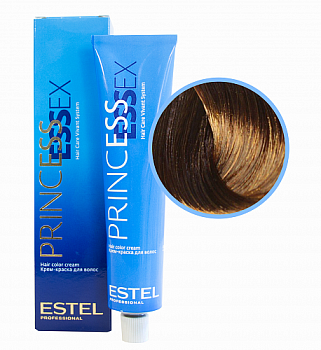 Крем-краска для волос Estel ESSEX PRINCESS 60 мл коричневый, медный, русый 6|74 темно-русый коричнево-медный