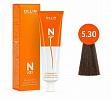 Перманентная крем-краска для волос OLLIN N-joy 100 мл 5/30 светлый шатен золотистый