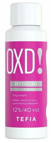 Крем-окислитель для окрашивания волос Tefia MYPOINT 60 мл 12%