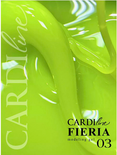 Моделирующий гель CARDIN PRO FIERIA NEON 03
