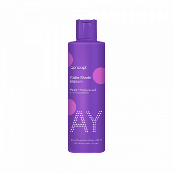 Оттеночный бальзам  жемчужный для нейтрализации желтизны Color Shade Concept Blond Touch Anti-Yellow 1000 мл Легкий жемчужный оттенок