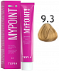 Перманентная крем-краска для волос Tefia MYPOINT 60 мл 9.3 очень светлый блондин золотистый