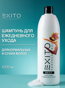 EXITO Daily шампунь для ежедневного использования, 1000 мл