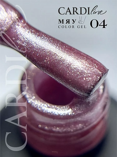 Гель лак кошачий глаз МЯУ 04