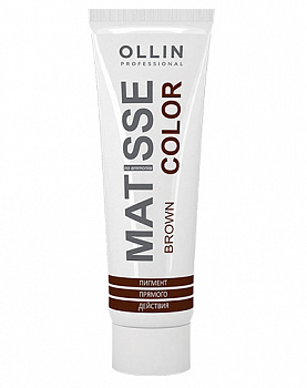 Пигмент прямого действия Mtisse color OLLIN 100 мл Коричневый/Brown