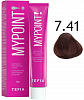 Перманентная крем-краска для волос Tefia MYPOINT 60 мл 7.41 блондин медно-пепельный