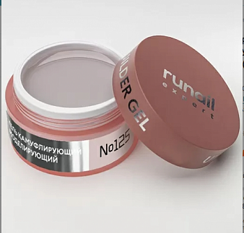 Runail Expert, Гель моделирующий UV Builder Gel №125 (15 г)