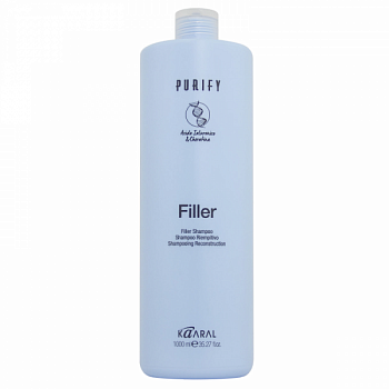 Шампунь для придания плотности Filler Kaaral Purify 1000 мл для слабых и склонных к ломкости волос