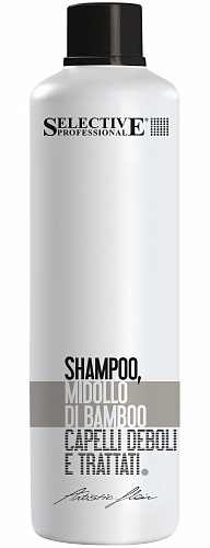 Шампунь Midollo Dl Bamboo Selective Artistic Flair 1000 мл для поврежденных, пористых, химически обработанных волос