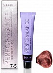 Перманентная крем-краска для волос OLLIN PERFORMANCE 60 мл махагон, русый 7/5 русый махагоновый