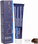 Краска-уход для волос Estel Deluxe 60 мл коричневый, фиолетовый, русый 7|76 русый коричнево-фиолетовый
