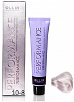 Перманентная крем-краска для волос OLLIN PERFORMANCE 60 мл блондин 10/8 светлый блондин жемчужный