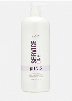 Шампунь для ежедневного применения pH 5.5 OLLIN PROFESSIONAL SERVICE LINE