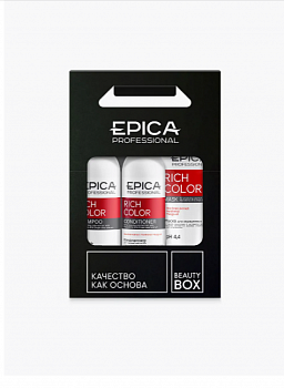 Набор подарочный EPICA Rich Color (шампунь 300мл+кондиционер 300мл+маска 250мл)