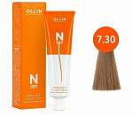 Перманентная крем-краска для волос OLLIN N-joy 100 мл золотистый, русый 7/30 русый золотистый