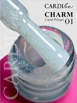 ЖИДКИЙ ПОЛИГЕЛЬ CARDILINE CHARM 01 15 МЛ