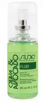 Флюид  Olive & Avocad для секущихся кончиков Kapous Studio Professional 80 мл для всех типов волос