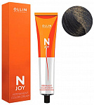 Перманентная крем-краска для волос OLLIN N-joy 100 мл шатен 4/9 шатен зеленый