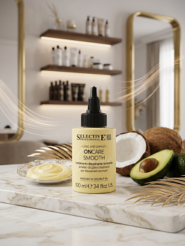 Супердисциплинирующий флюид для ламинирования волос Selective ONCARE SMOOTH 100 мл