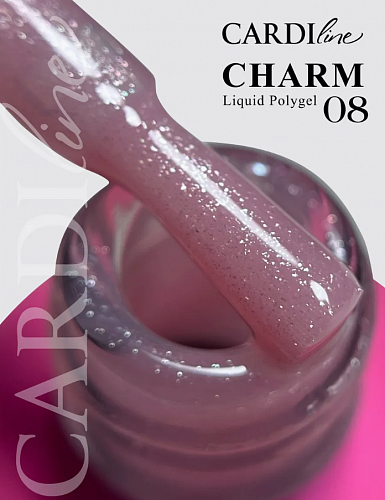 ЖИДКИЙ ПОЛИГЕЛЬ CARDILINE CHARM 08 15 МЛ