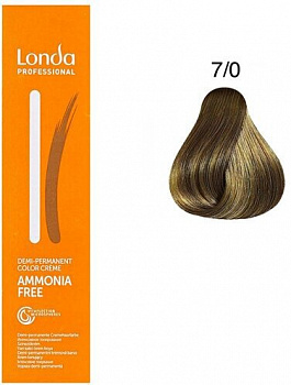Интенсивное тонирование (без аммиака) Londa Professional Londacolor 60 мл 7/0 блонд