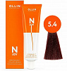 Перманентная крем-краска для волос OLLIN N-joy 100 мл 5/4 светлый шатен медный