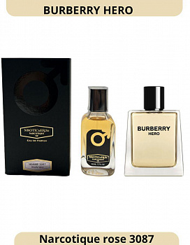 Narcotique rose 50 мл - BURBERRY HERO 3087 men